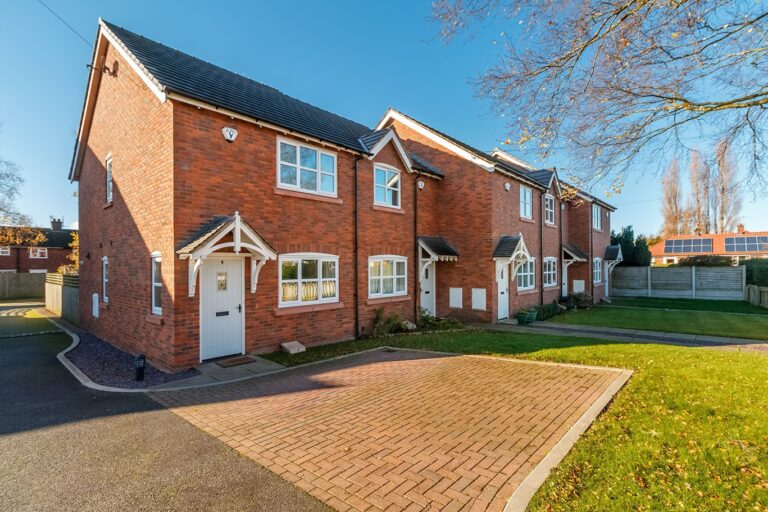 New,Build,Housing,Estate,In,England